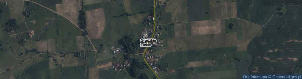 Zdjęcie satelitarne Grądzkie Ełckie ul.